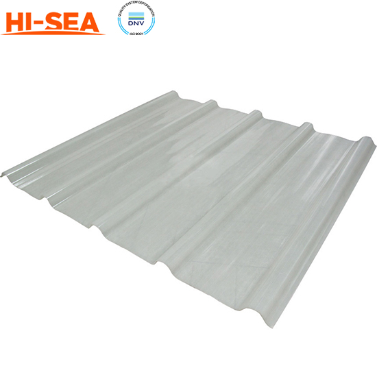 FRP Lighting Sheet with Gel Coat